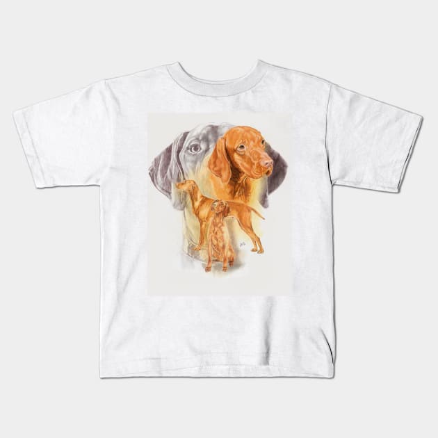 Vizsla Kids T-Shirt by BarbBarcikKeith